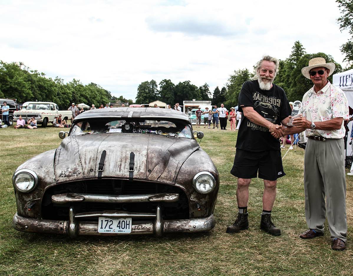 US Automotive Award -- 1949 Chevrolet Coupe Rat Rod – John Mansfield